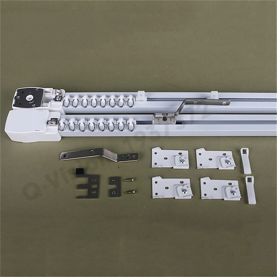 Dooya подсолнечника KT320S 45 Вт Электрический Шторы мотор 4-проводных 220V интеллектуальный пульт дистанционного управления Управление Шторы s+ 3,5 м индивидуальные Шторы трек