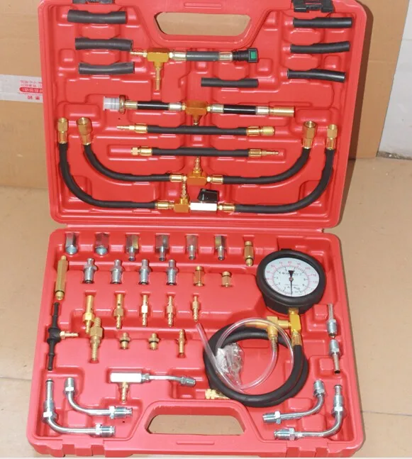 

Fuel Pressure Tester Kit Master Injection MULTIFUNCTIONAL FUEL SYSTEM PRESSURE GAUGE TU-443 tu443 Shipping Method Optional 2sets