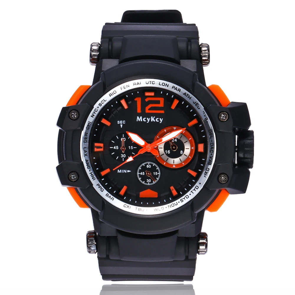 2019 мужские часы Топ Бренд роскошные военные спортивные кварцевые Бизнес Мужские