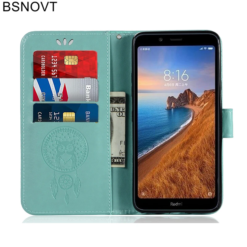Кожаный чехол для Xiaomi Redmi 7A 8A 8 6 K20 Pro 5A 5 Plus 4A Note 4 4X 3S кошелек 7A|Бамперы| |