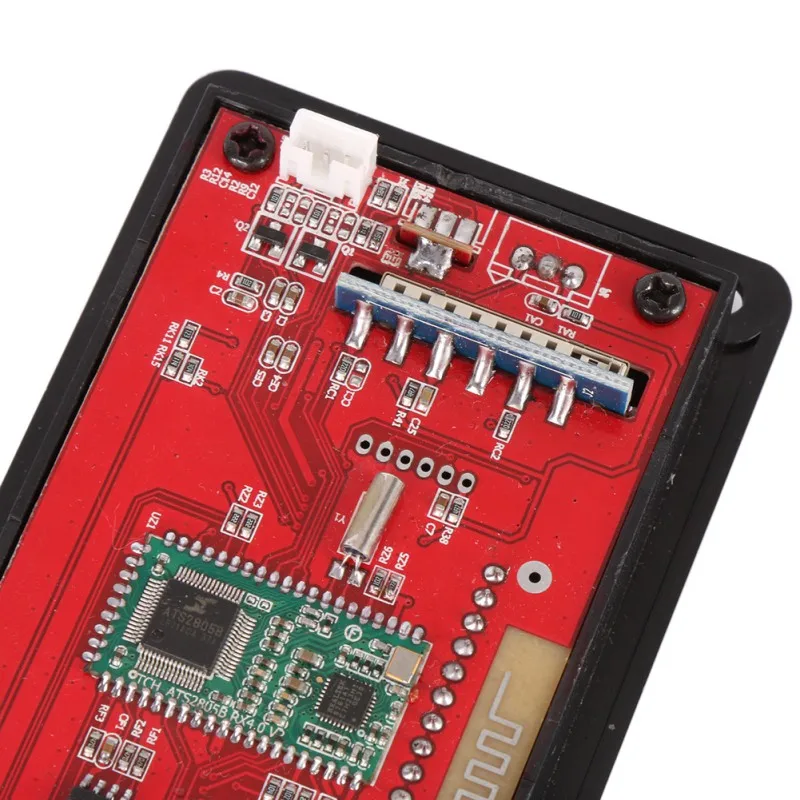 Bluetooth MP3 Декодирующий модуль платы LED 12V DIY USB/SD/MMC APE FLAC WAV DAE Декодер Запись плеера AUX FM Папки Переключатель Включить.