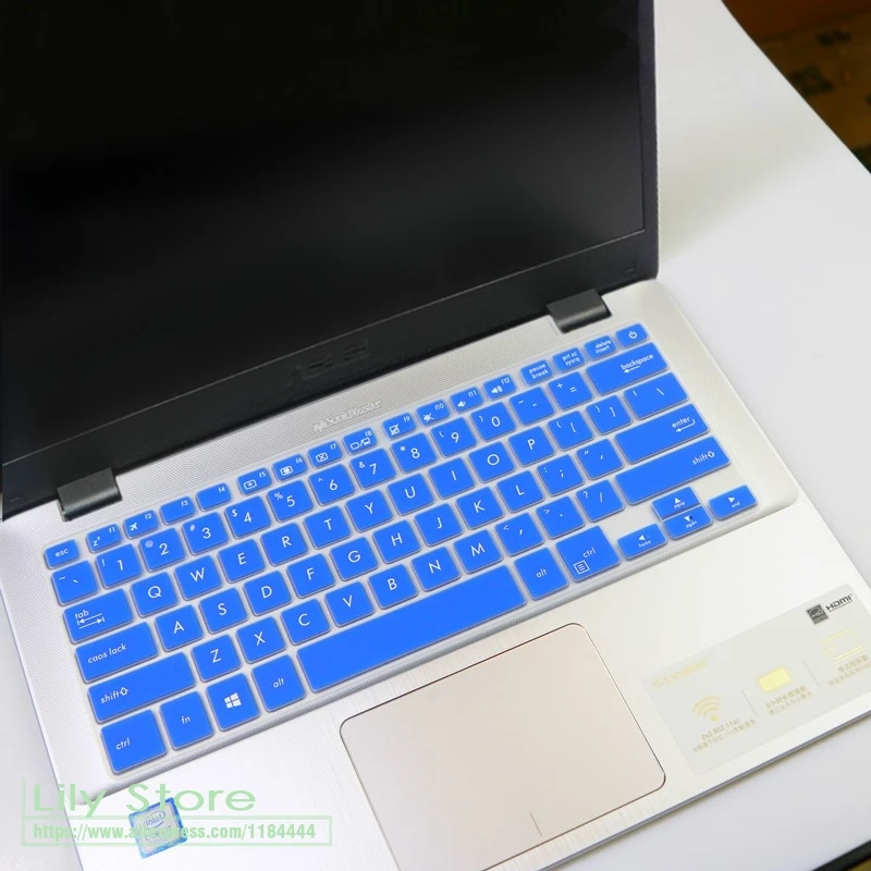14 дюймовый защитный чехол для клавиатуры ноутбука Asus Vivobook 14x407 мкФ A407UF A411UF X411 X407