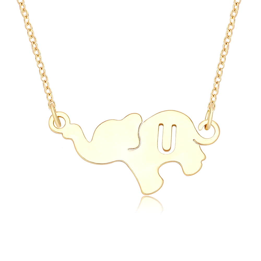 Пользовательских персонализированные имя ожерелье с подвесками инициалами в