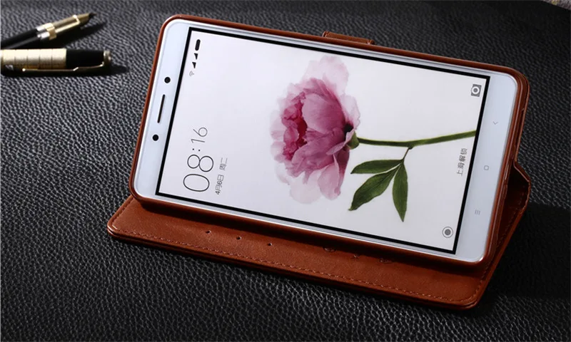 Для Xiaomi Mi Max 2 Чехол AZNS Высокое качество Флип из искусственной кожи Стенд чехол s для Xiaomi Mi Max Max2 держатель для карт телефона