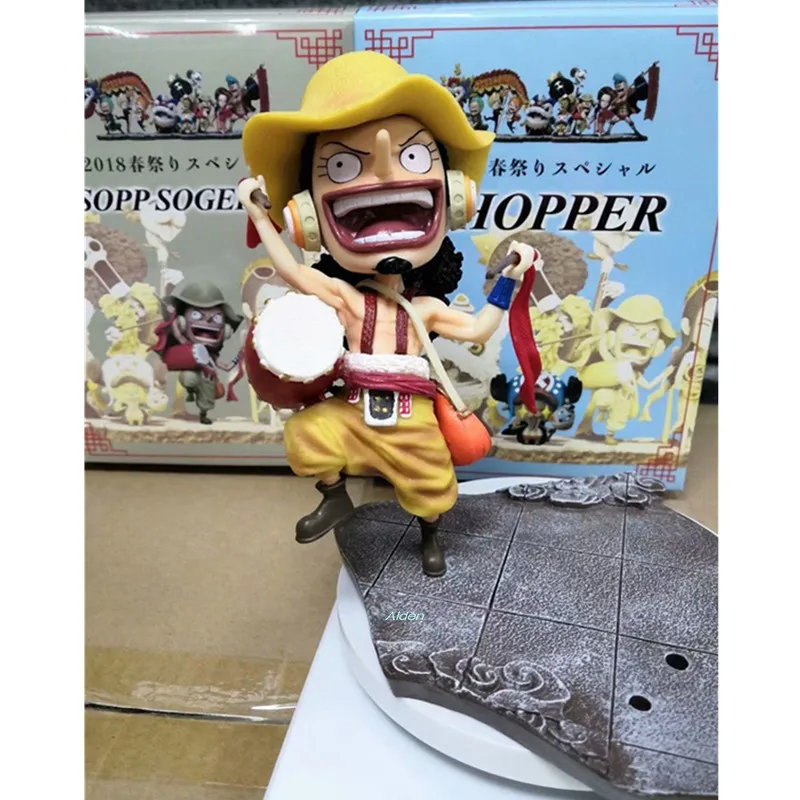 7 "одна штука соломенная шляпа Пираты Usopp Тони Чоппер Нико. Робин ГК фигурка