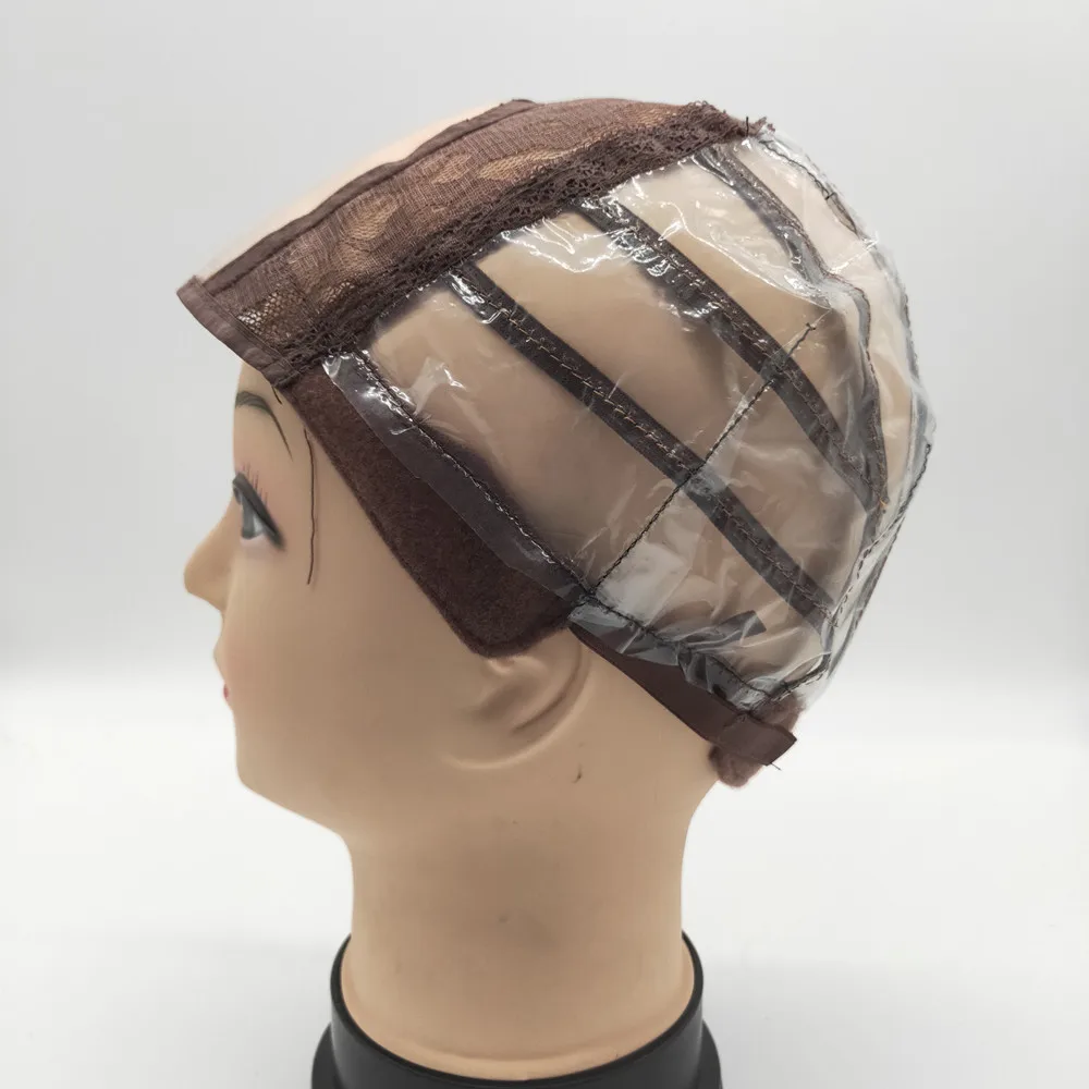 Парик колпачок для изготовления париков с регулируемым ремешком на спине моно