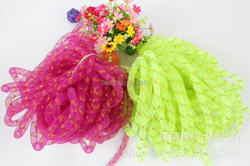 

Free Shipping 16mm Plain Tubular Crinoline Tube Crin Braid Trimming 30 yard/lot #33Colo