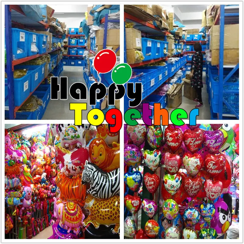 HappyTogether Забавный Цирк Джунгли Животных Слон Партии Супер Формы Фольги Гелием