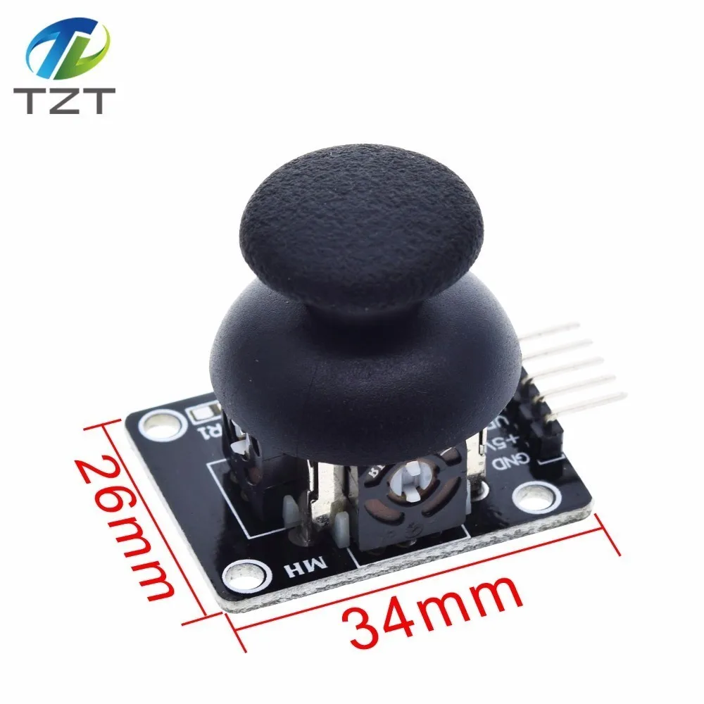 XY Joystick Module Для Arduino двухосевой XY джойстик модуль Высокое качество PS2 джойстик рычаг управления сенсор KY-023 Номинальная 4,9/5 - Цвет: XY Joystick Module