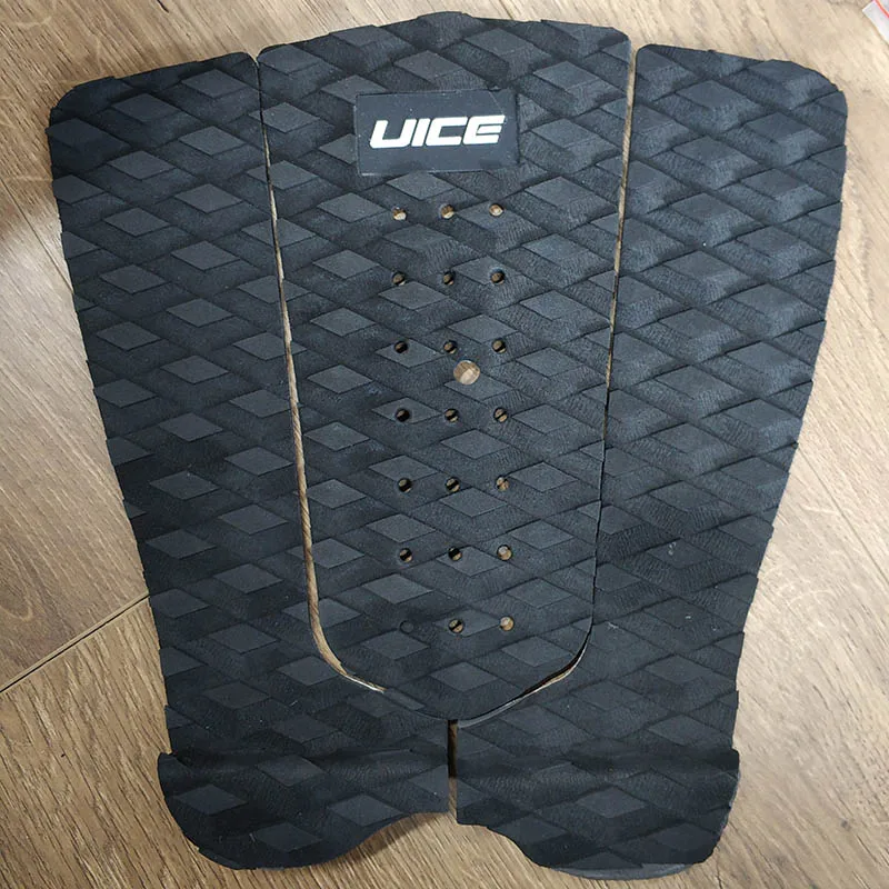 BLACK-2 Тяговые колодки-3 шт топают колодки для серфинга и скимборда с липкими 3M клейкие ручки все доски - Цвет: BLACK-2
