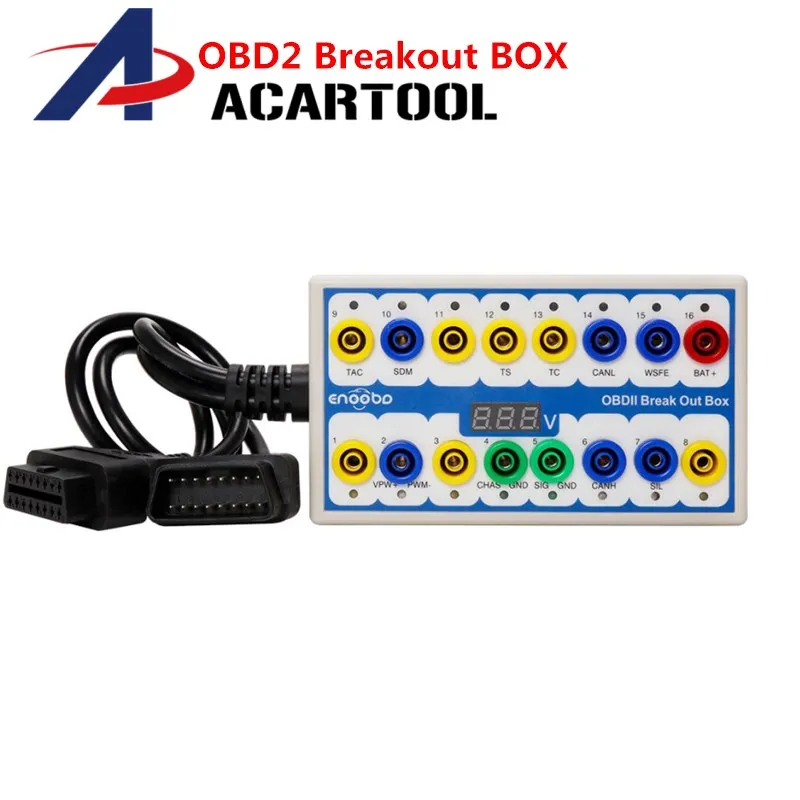 2019 новый автомобильный разрыв OBDII obd разрывная коробка протокол детектор