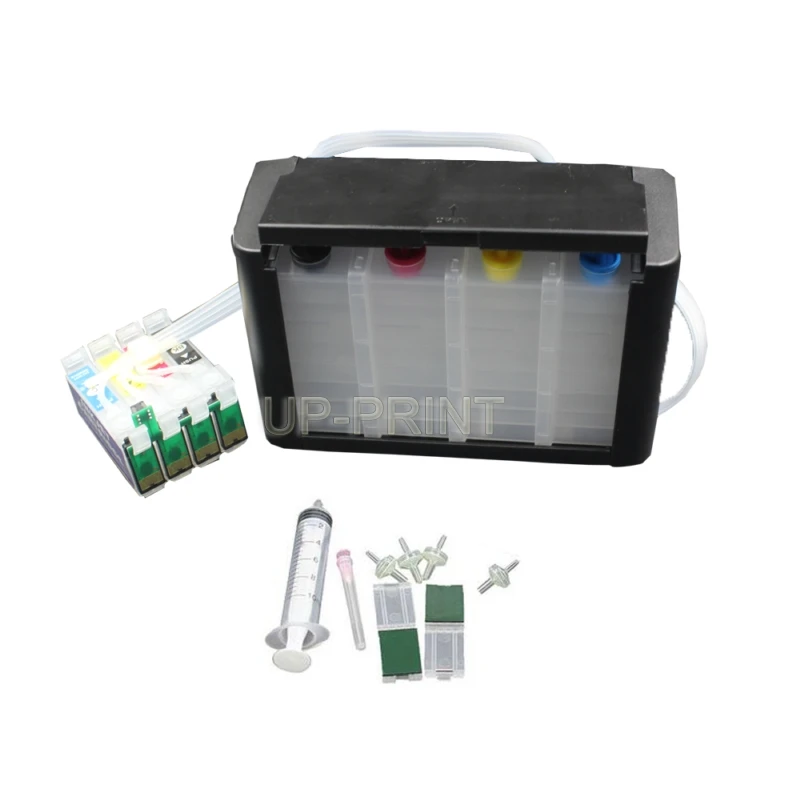 UP T2201 T220 XL Empty Luxury CISS compatible for epson WF 2760 2750 WF2650 WF2660 2650 2660 PRINTER 220|Система непрерывной