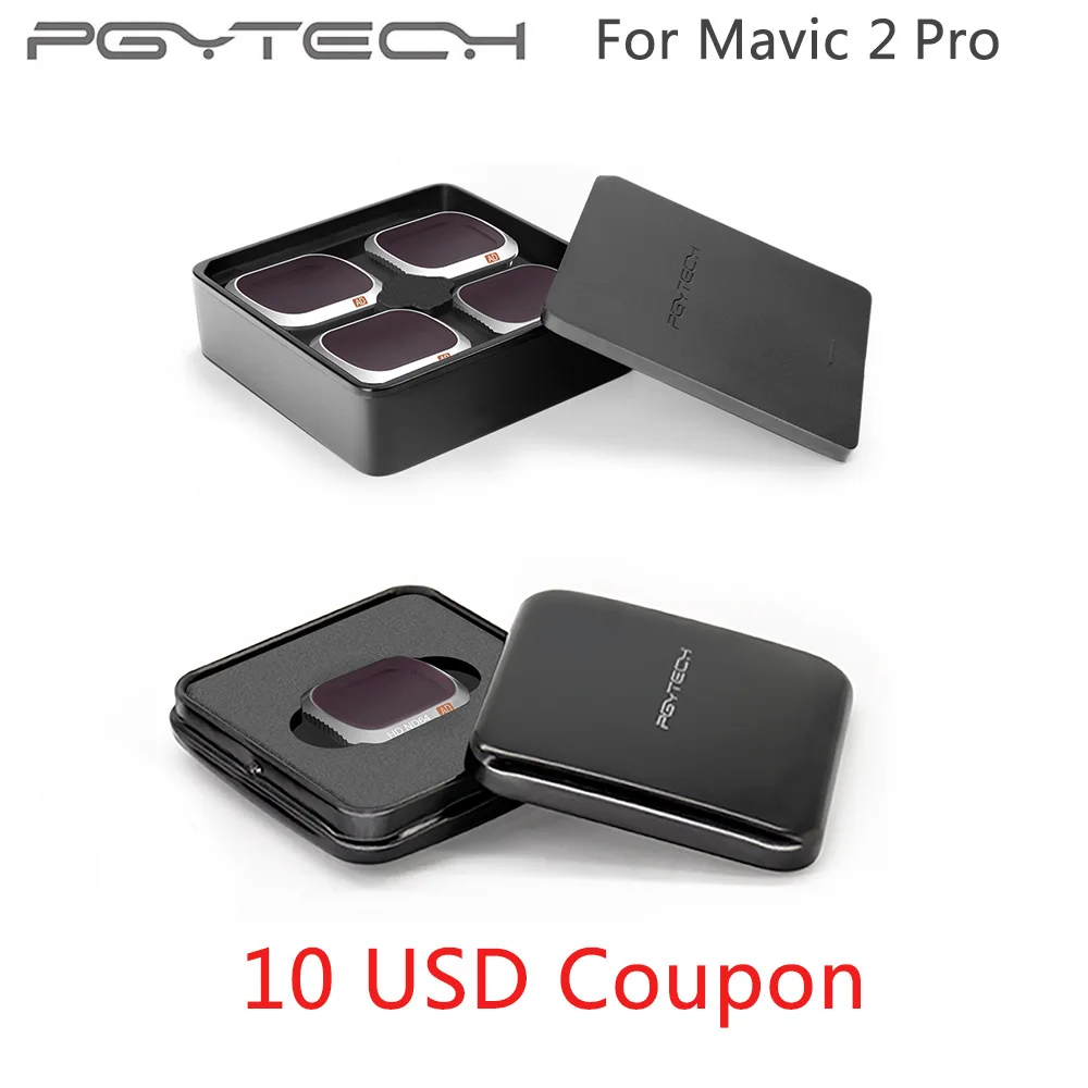 PGYTECH Mavic 2 Pro UV CPL ND4 ND64 фильтр расширенный набор фильтров для объектива камеры ND DJI 8