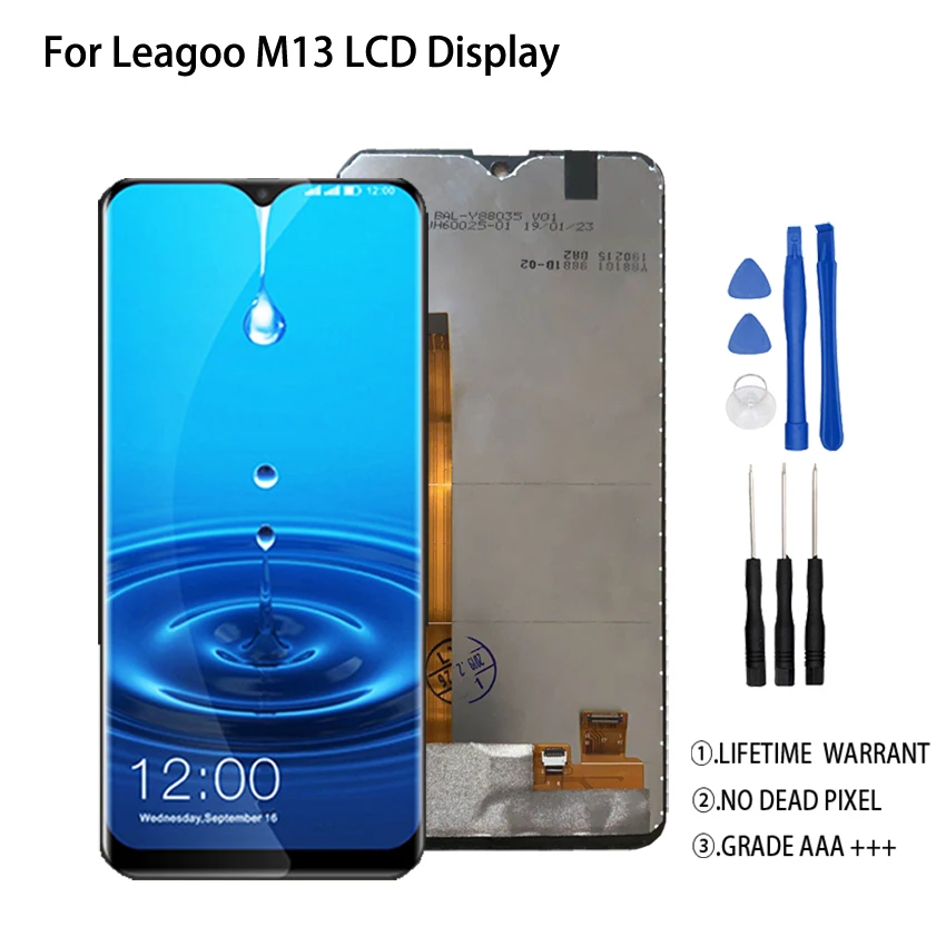 Оригинальный ForLeagoo M13 ЖК-дисплей сенсорный экран в сборе для Leagoo ЖК-экран дисплей