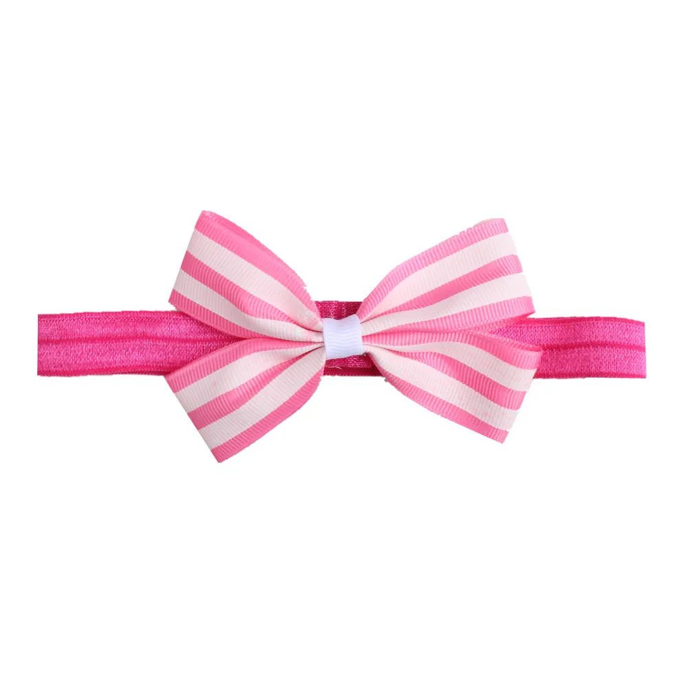 Повязка на голову с бантиком для младенца новорожденной девочки красоты