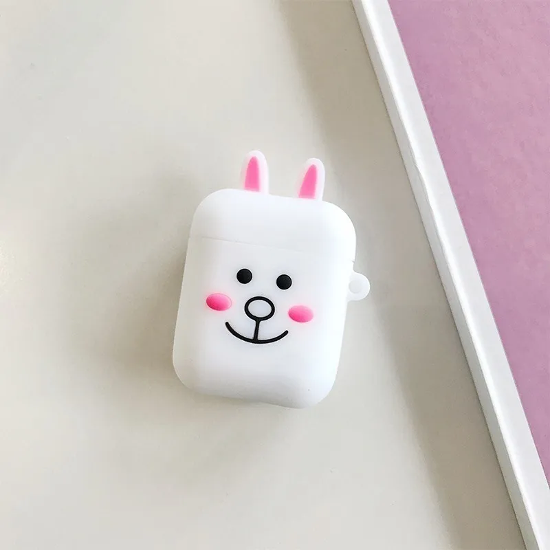 23 VOZRO мультфильм беспроводной Bluetooth наушники чехол для Apple AirPods силиконовый зарядный чехол s защитный чехол для AirPods - Цвет: 23