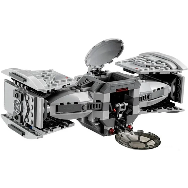 Bela 10373 Star Plan Force Awakens TIE Advanced Prototype DIY строительные блоки Обучающие игрушки для детей