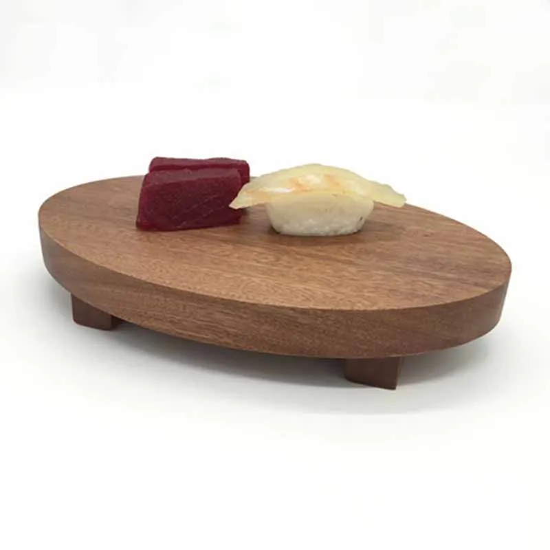 Деревянный поднос суши тарелка утолщаются блюдо магазин Sashimi высокое качество