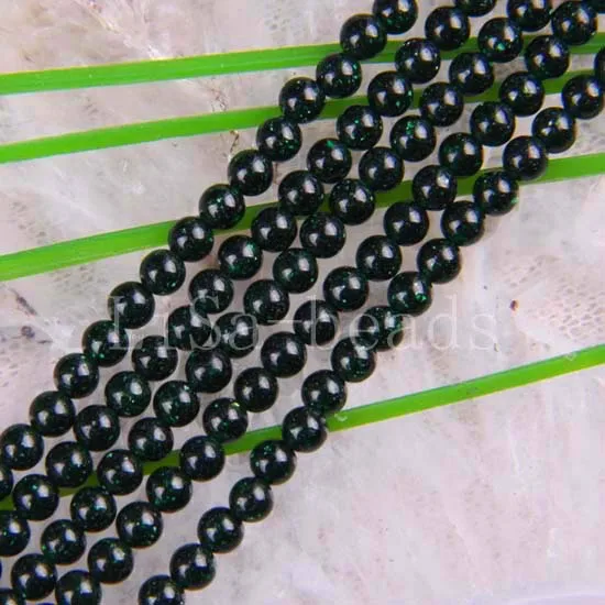 Бесплатная доставка для изготовления ювелирных изделий круглые 4 мм зеленый