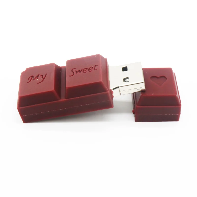 Настоящий шоколад, USB флеш-накопитель, 4 ГБ, 8 ГБ, 16 ГБ, 32 ГБ, 64 ГБ, 128 ГБ, флеш-накопитель, USB 2,0, флэш-карты памяти, ручка, флеш-накопитель, u-диск