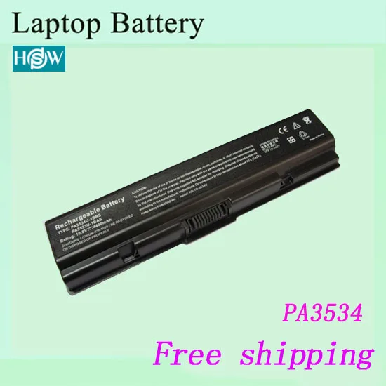 Аккумулятор для ноутбука Toshiba PA3534U PA3534U-1BAS PA3534U-1BRS PA3535U-1BRS PA3682U-1BRS PABAS098 PABAS174 |