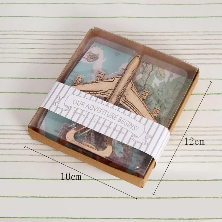 200 шт./лот Античная Открывалка для бутылок свадебных подарков коробка упаковки