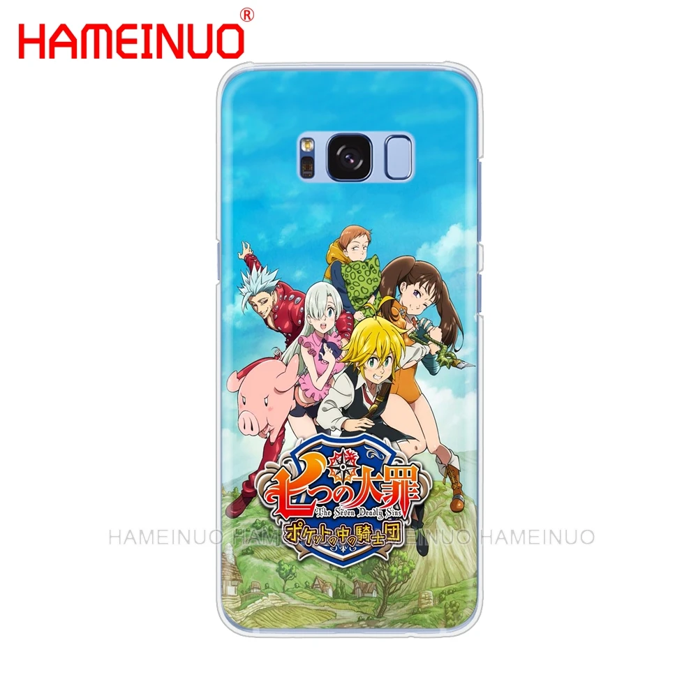 HAMEINUO Nanatsu no Taizai Seven чехол для сотового телефона Samsung Galaxy S9 S7 edge PLUS S8 S6 S5 S4 S3 MINI |