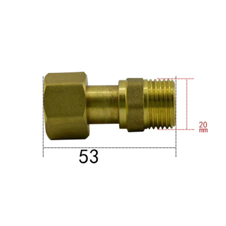 1/2 &quotBSP Female To Male латунь соединение трубы фитинг вода газ масло для счетчика воды |