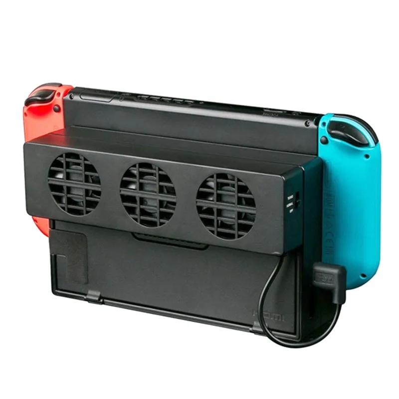 Охлаждающий вентилятор для Nintendo Switch NS оригинальная подставка док-станция с 3