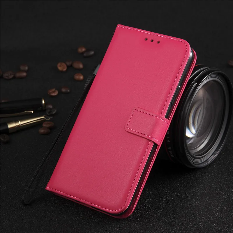 Кожаный флип-чехол-кошелек P Smart для huawei Honor 6C 5X6X8 9 Y3 Y5 Y6 Pro Nova3i держатель для карт защитный чехол Etui