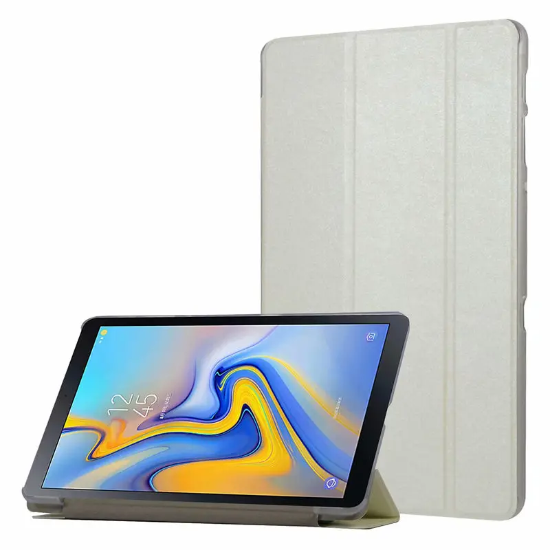 Тонкий магнит из искусственной кожи чехол для samsung Galaxy Tab A 10,5 T590 T595 SM-T590 SM-T595 планшет умный Ультратонкий чехол