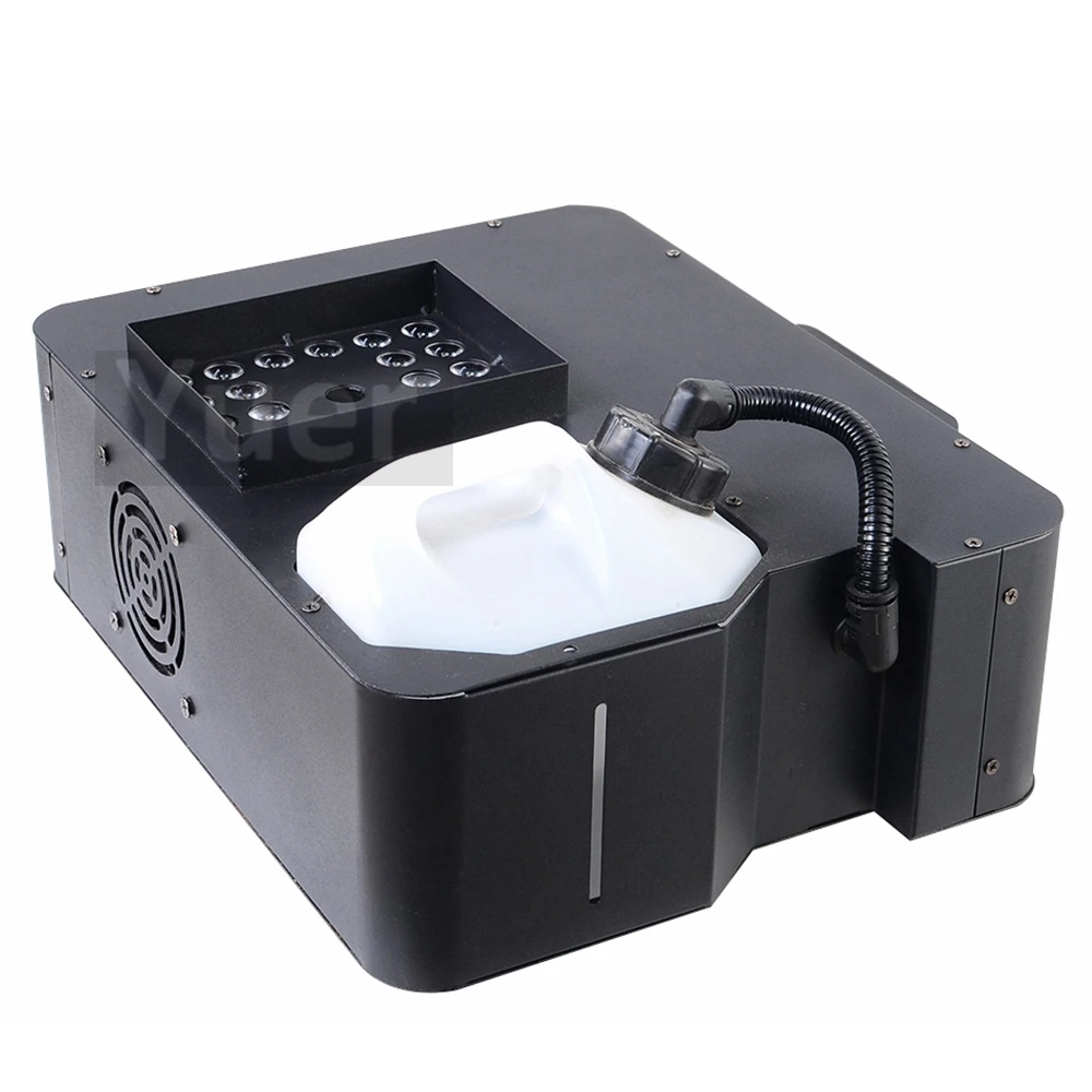 Professional DJ Equipment 1500W RGB 3IN1 Fog Machine Led Effects For Disco Party Club Halloween Decorations Stage Lighting | Лампы и
