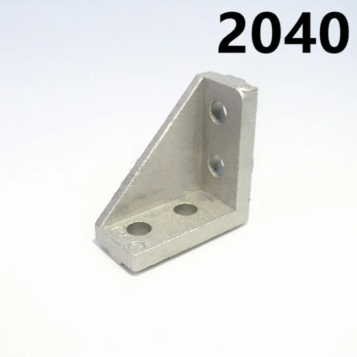 10 шт./лот 20X40 2040 Угловые декоративные скобы 2020 алюминиевый профиль аксессуары L