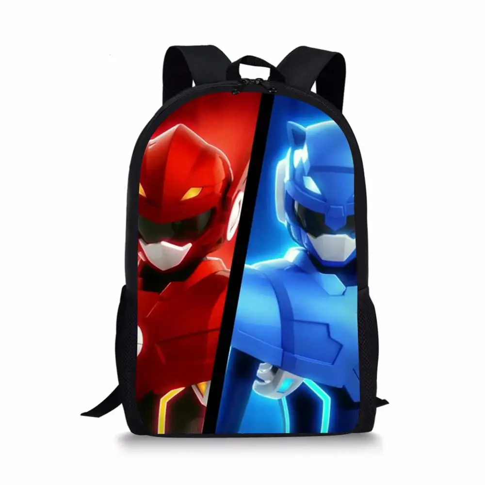Рюкзак ThiKin Miniforce Lucky Max, детская школьная сумка с героями мультфильмов, 16 дюймов, сумки для книг, рюкзаки для школьников, для мальчиков и девочек, розовый и черный цвета, Moch - Цвет: As picture