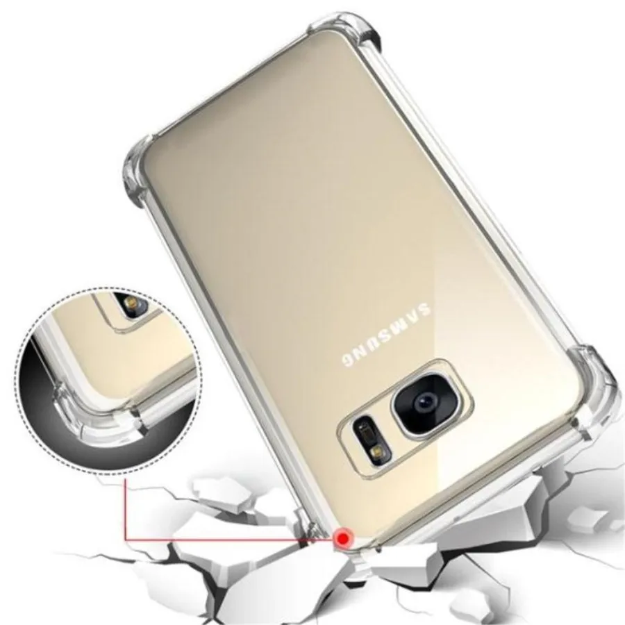 Противоударный полный защитный чехол для Samsung Note 9 8 5 4 S9 S8 TPU A3 A5 A7 J3 J5 J7 Pro 2017 A6 A8 Plus