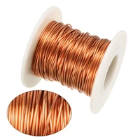 uxcell magnet copper wire 0 8mm1 0mm1 1mm1 2mm dia 49 2 length enameled winding coil widely used for inductors transformers