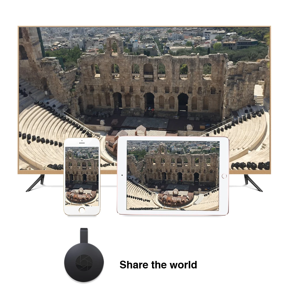 Приемник Wi Fi дисплея беспроводной HDMI мобильный экран литой адаптер зеркального