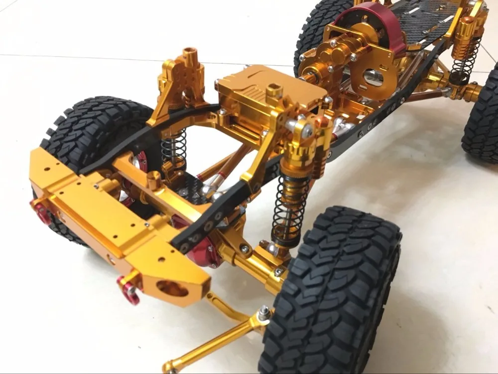 Высококачественный полностью металлический станок с ЧПУ SCX10 ROCK CRAWLER масштаб 1:10