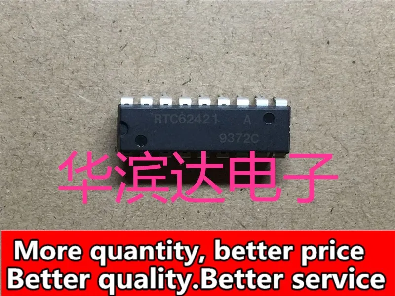 Freeshipping 10pcs/lot RTC62421 RTC62421A RTC62421B DIP-16 goodquality | Электроника
