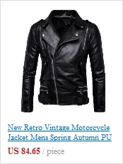 New Retro Mens Motorcycle Jacket PU Leathe Stand Collar Slim Fit Thin Lightweight Classic Biker Punk Moto Jacket Coat Size M-5XL