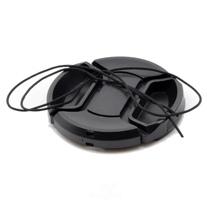 lens cap KnightX 49 мм 52 мм 55 мм 58 мм 62 мм 67 мм 72 мм 77 мм de linha t5 t6 700d блюдо ткань крышка объектива бленда воздуходувка для nikon canon filtro - Цвет: lens cap
