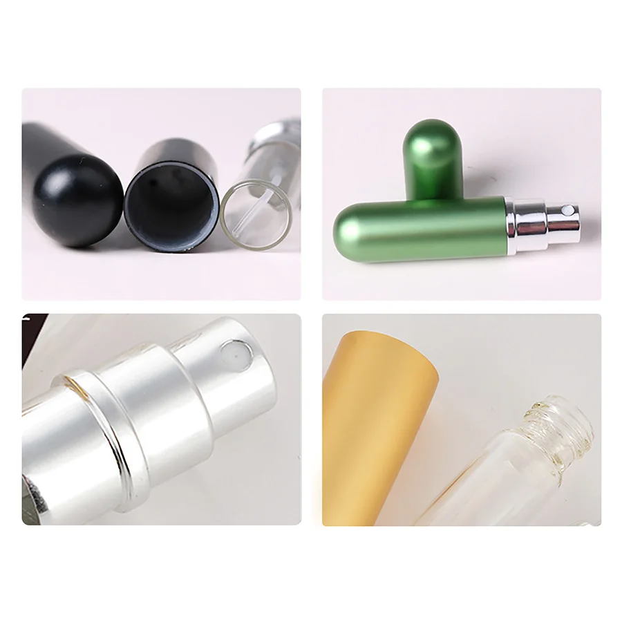 5 мл Путешествия Мини многоразовые бутылки Портативный для духов пустой