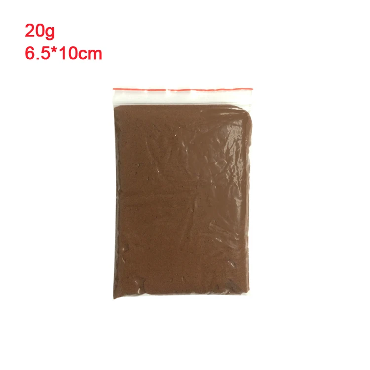 Brown Slime Слизи 3D пушистая пена для моделирования Глина 16 однотонных цветов Пластилин Мяч Комплект без буры образование ремесло DIY антистресс игрушки для детей - Цвет: Brown Slime