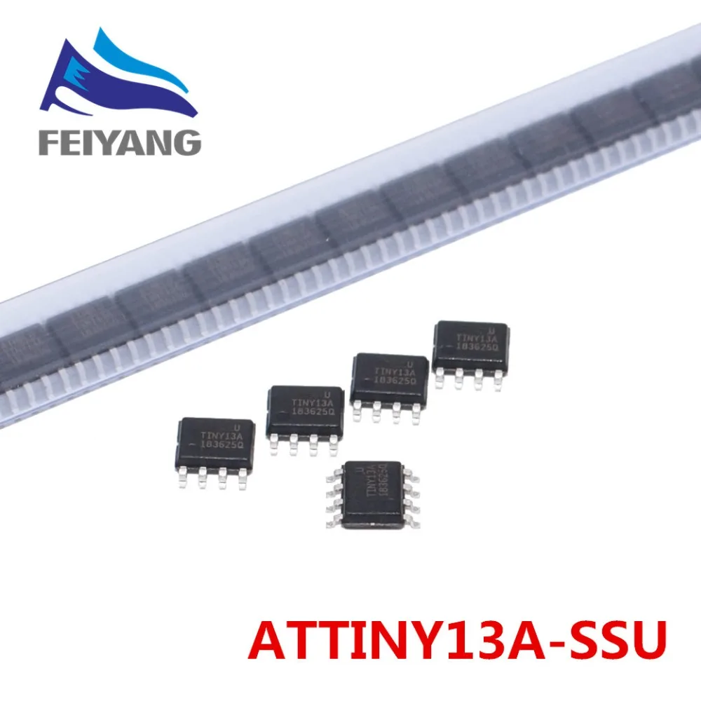 50 шт./лот ATTINY13 ATTINY13A TINY13A MCU AVR 1K FLASH 20 МГц 8soic IC (ATTINY13A SSU)|flash ic|avr mcuic flash |