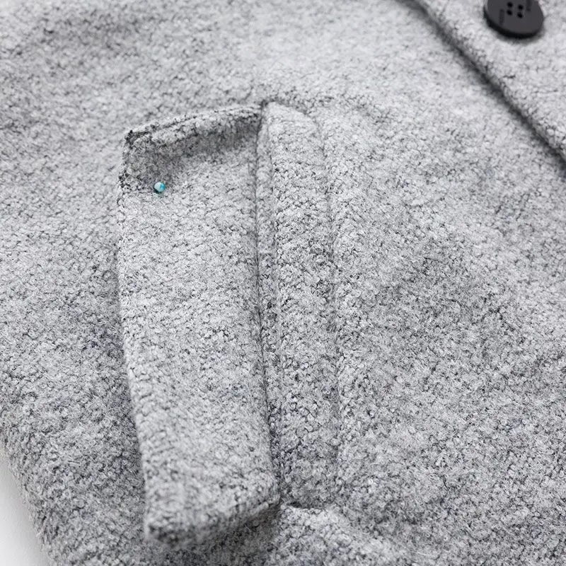 Semir шерстяное пальто мужское 2019 зимнее новое длинное Корейская мода ветровка для
