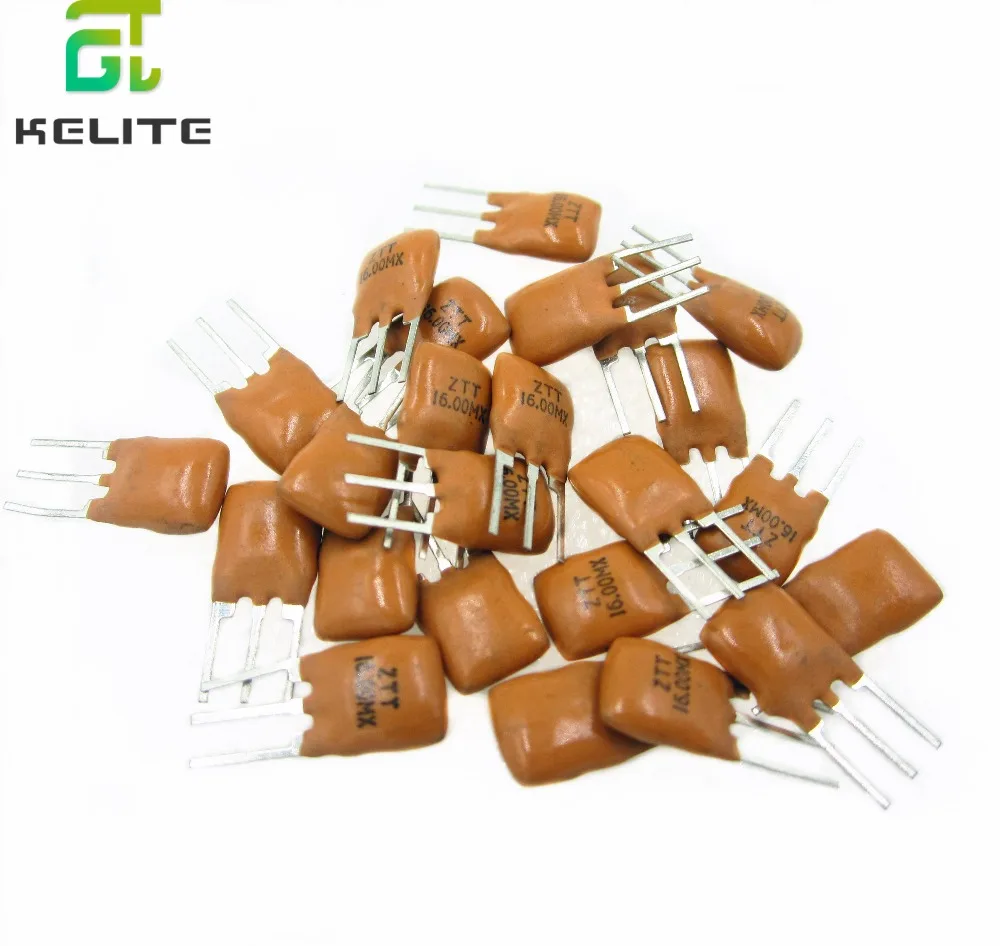 

20PCS Ceramic Resonators ZTT16.0MX 16MHZ 16.000MHZ 3P