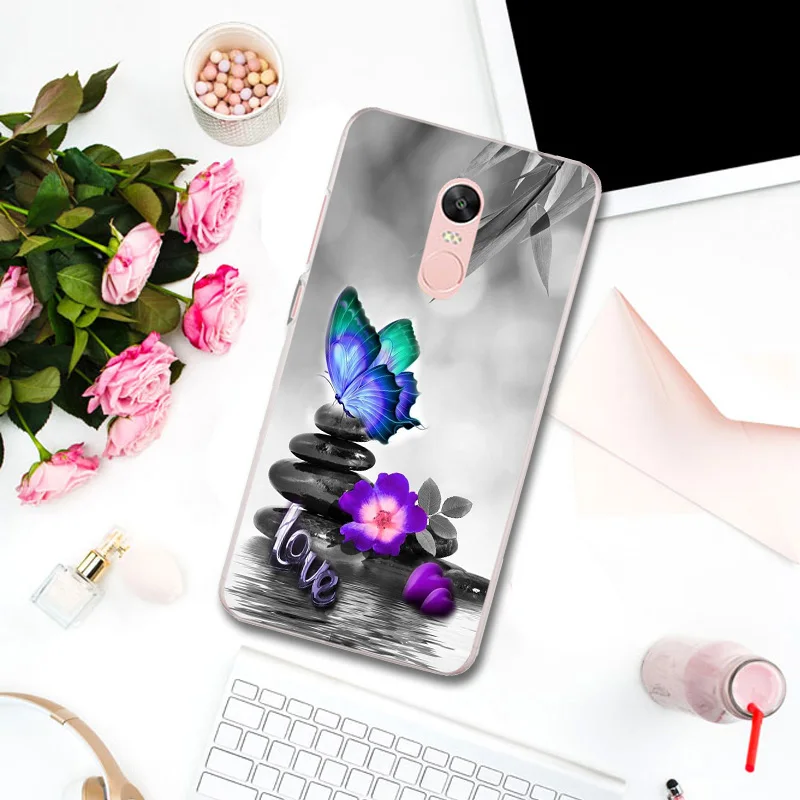 Для Xiaomi Mi Redmi Note 3 3S 4 4X 4A 5 5S 5A 6 6X 6A 8 A1 Pro Plus Max 2 мягкие чехлы для телефонов с красивой