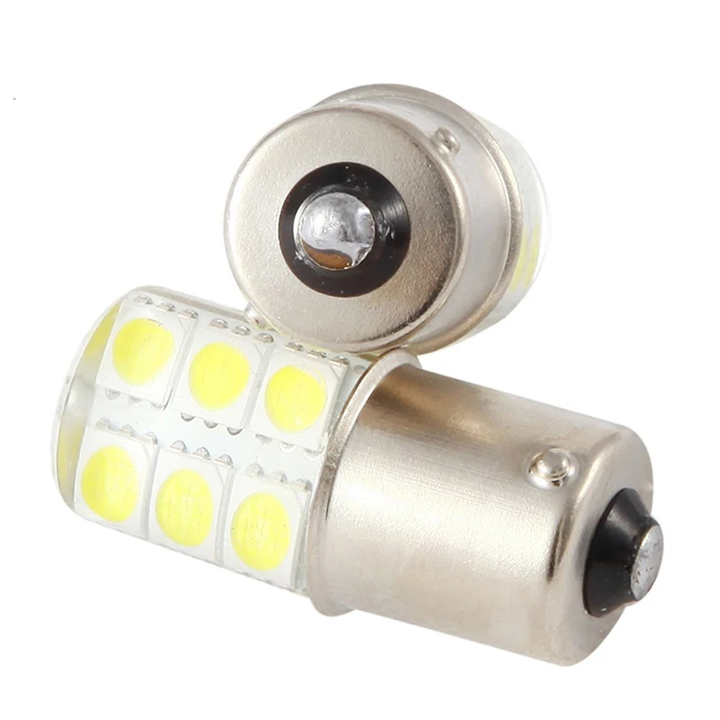 4PCS S25 1156 BA15S p21w LED White Lights 5050 12SMD Silica gel DC 12V Car Rear Tail Parking Light brake Lamp turn Signal Bulb
4PCS S25 1156 BA15S p21w LED White Lights 5050 12SMD Silica gel DC 12V Car Rear Tail Parking Light brake Lamp turn Signal Bulb