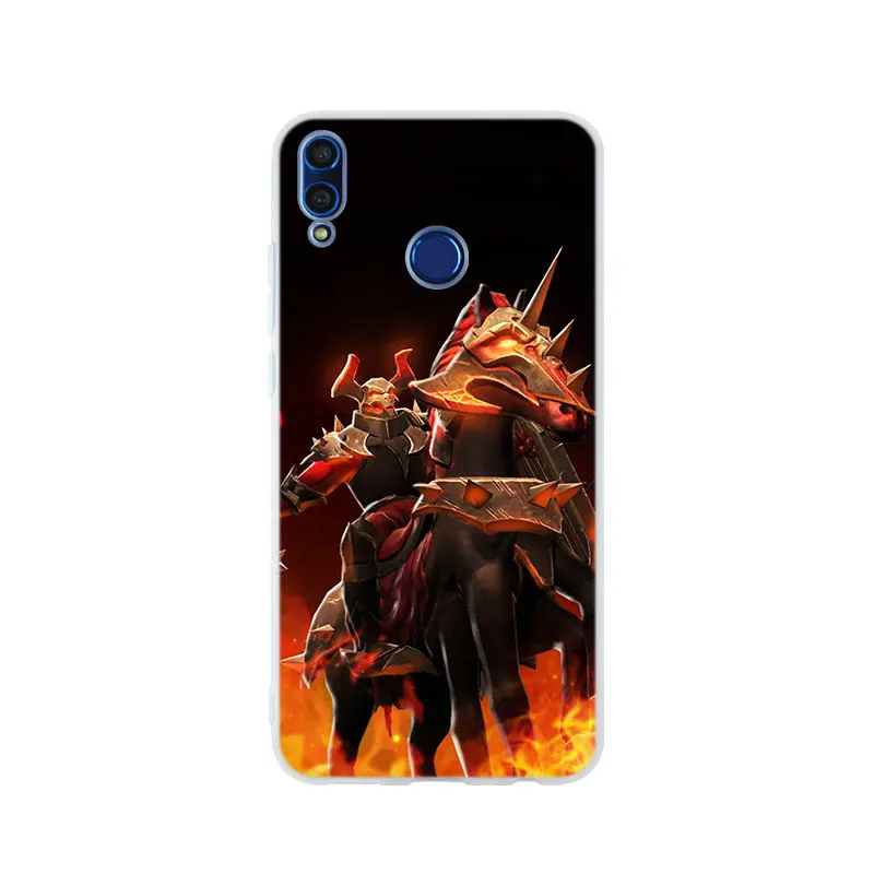 pattern 09 Shadow Fiend Dota 2 Мягкий ТПУ чехол Обложка для huawei Honor 9 10 Lite 6X 7X 8X Max 7A 5,7 дюймов 8A 8C V20 играть 9i - Цвет: pattern 09