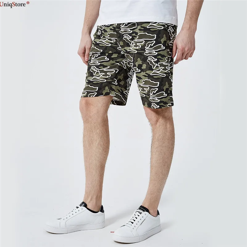Uniqstore 2018 новые летние Для мужчин шорты Мужчин's Повседневное тонкий срез Модные